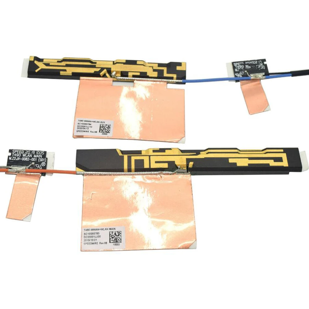 Комплект антенн для ноутбука Lenovo ThinkPad T490 T495 P43S 3G 4G WLAN 02HK909 02HK910 02HK911 | Компьютеры и