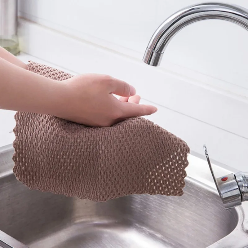 Кухня со скребком для удаления жира вынимаете тряпки эффективный абсорбирующая