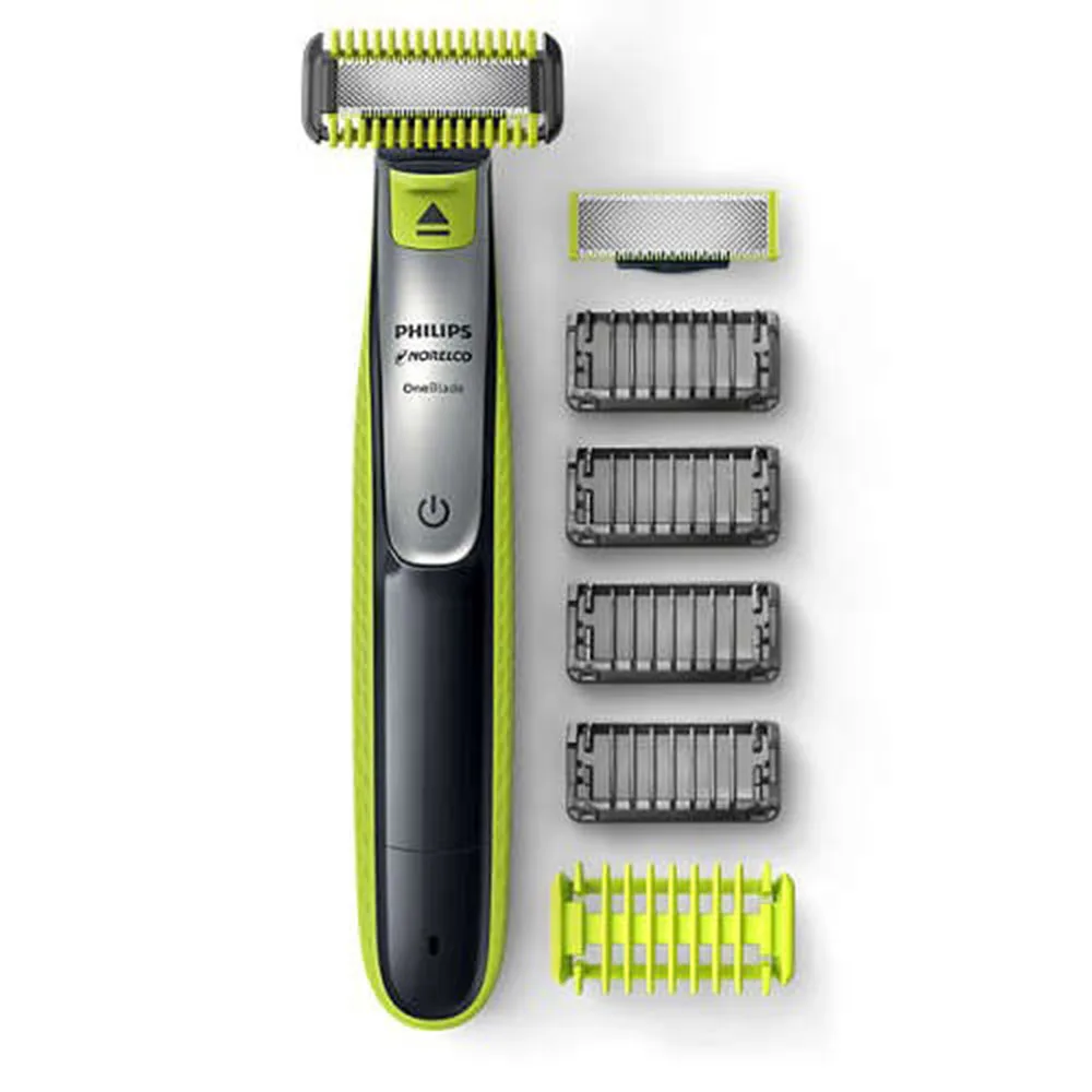 Электробритва Philips OneBlade QP2630 Влажная и сухая перезаряжаемая электрическая бритва с аккумулятором Li-lon 100-240 В для мужчин