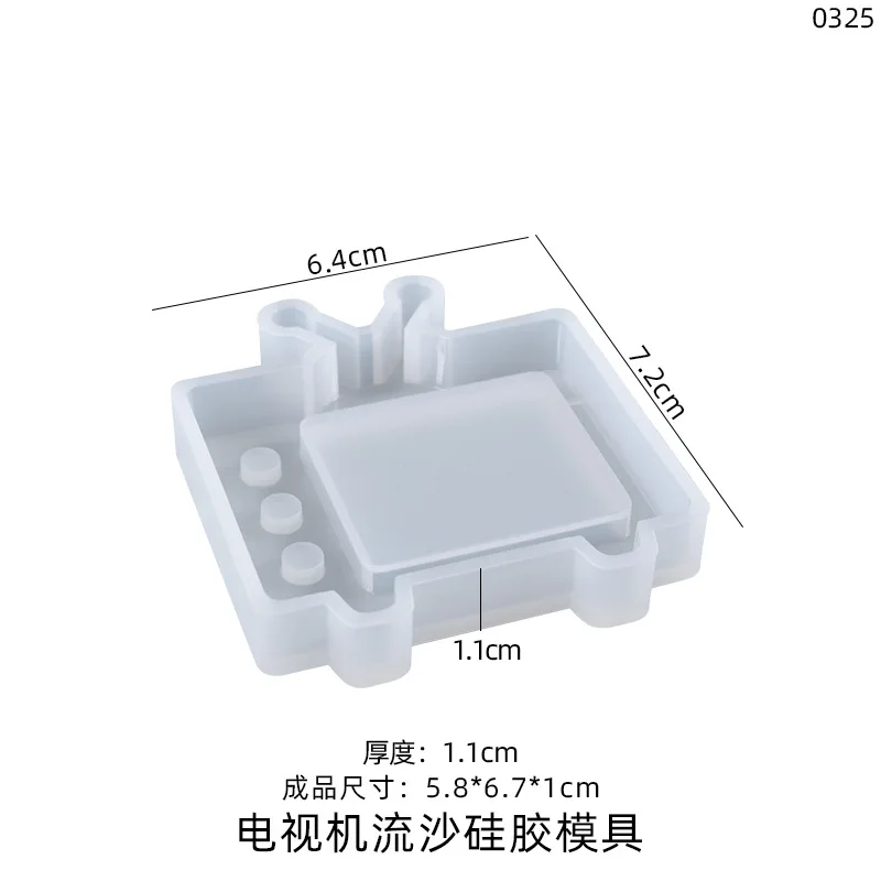 Прозрачная силиконовая форма сделай сам для камеры из картона гладкого песка в