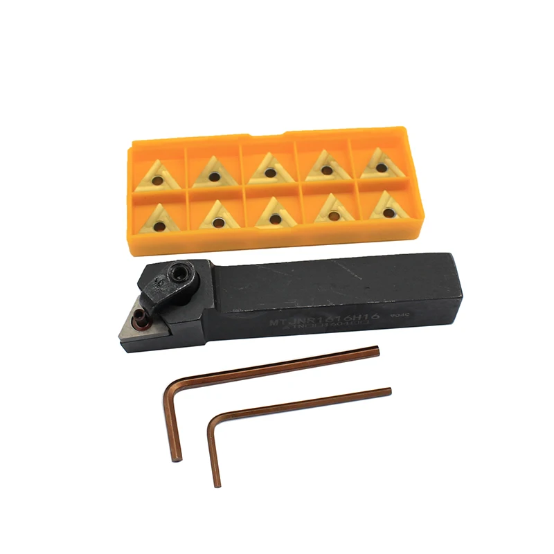 10 шт. TNMG160404 R UE6020 инструмент для наружной обточки + 1 MTJNR1616H16 держатель
