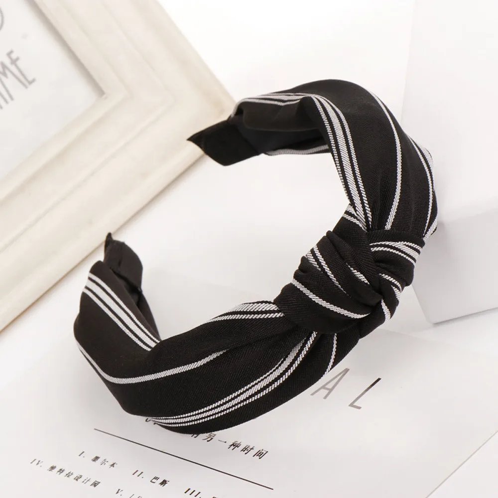 

headband hair accessories band Bow Knot Women Simple Sweet Girl