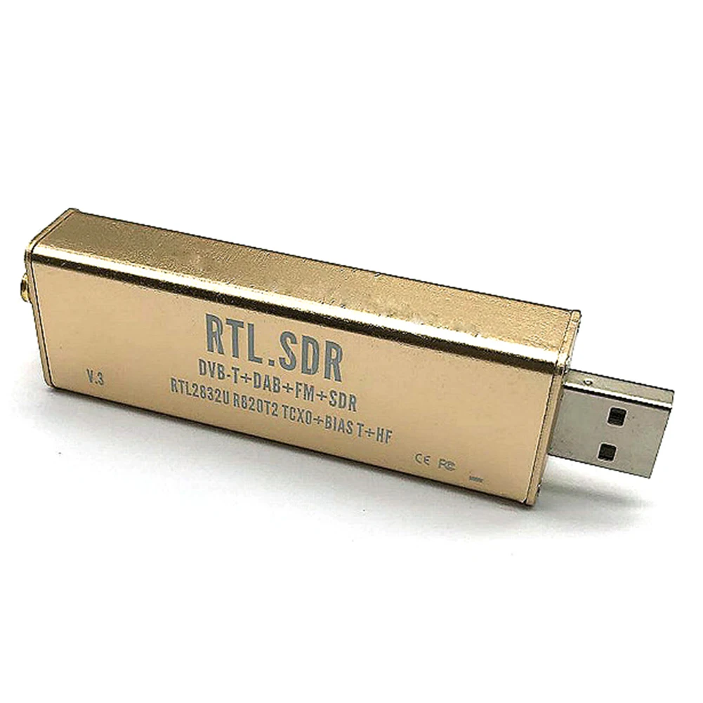 SDR приемник с чипом PPM TCXO RTL2832U 0 1 МГц-1 7 ГГц ТВ-тюнер AM FM NFM WFM CW DSB LSB USB радиоприемник |