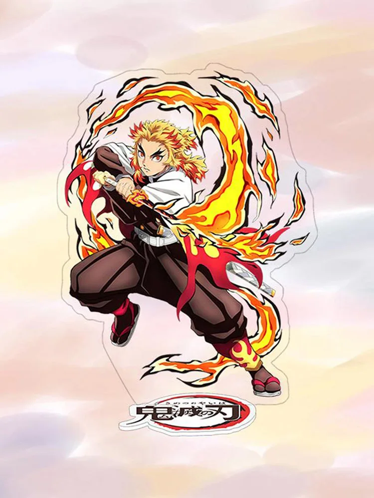 

Demon Slayer Mugen Train: Kimetsu No Yaiba Figure Acrylic Tomioka Rengoku Kyoujurou Standing