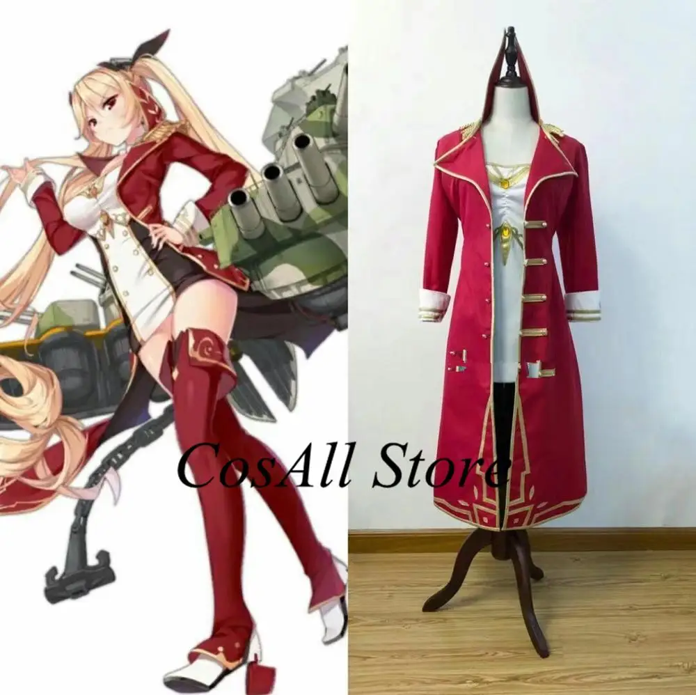 Женский костюм для косплея Azur Lane HMS Nelson на заказ костюмы Хэллоуин| |