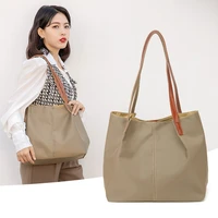 one shoulder casual canvas tote bag popular bag 2021 new large capacity oxford cloth simple female bag portable