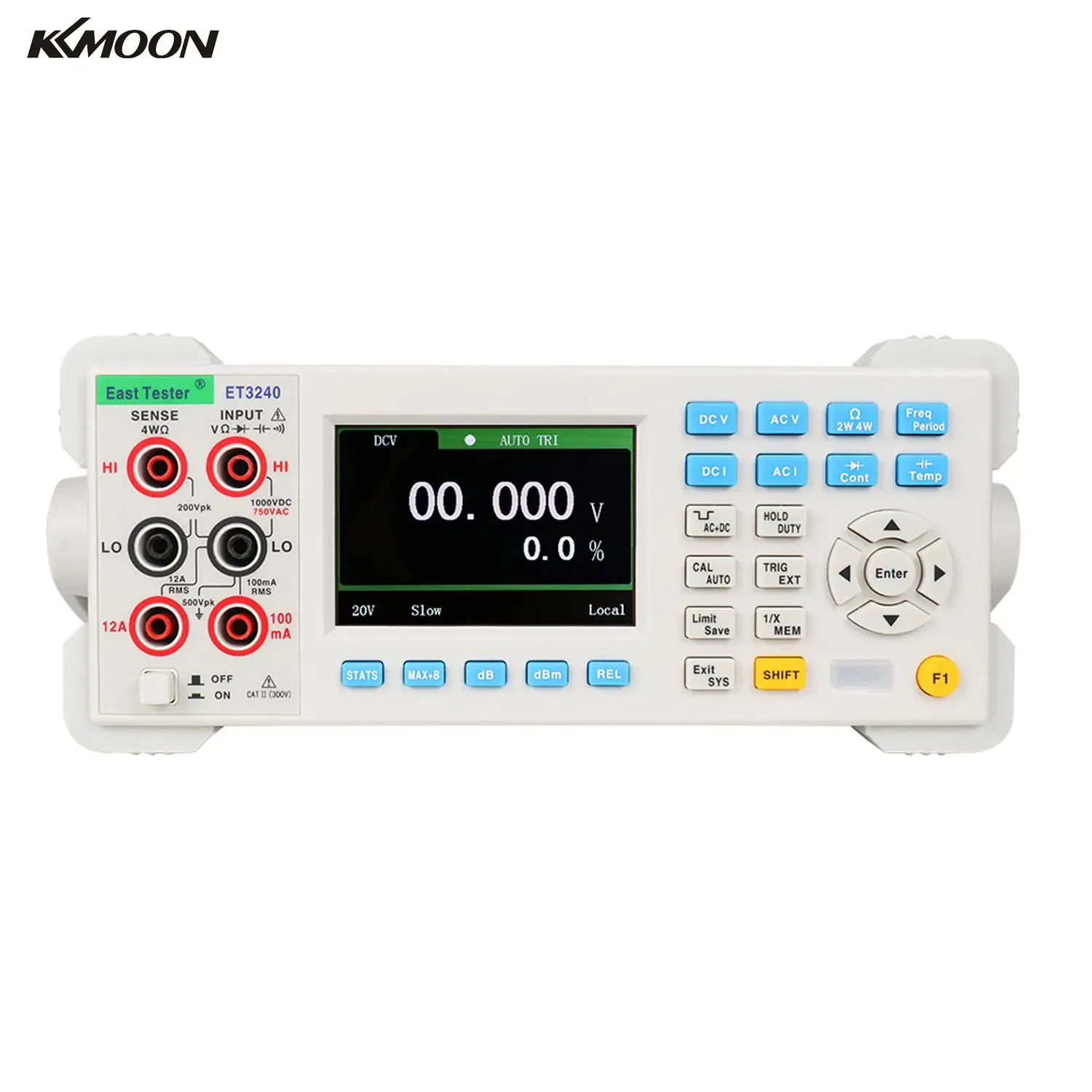 KKMOON ET3240 автоматический 22000 отсчетов цифровой мультиметр с 3 5 дюймов TFT большой