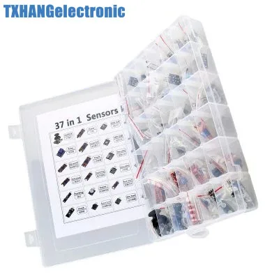 Ultimate 37 в 1 Набор сенсорных модулей для &amp MCU образования пользователя + Бесплатный