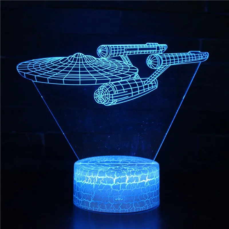 Новинка, 3D лампа "Звездные войны смерти" R2D2, BB-8, Дарт Вейдер, рыцарь, светодиодный, детский лава, настольный ночник, мультяшная игрушка, светящаяся, детский подарок - Испускаемый цвет: 5