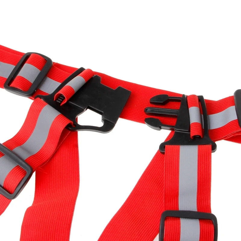 

High Visibility Neon Reflective Belt Safety Vest Fit For Running Cycling Sports 62KF