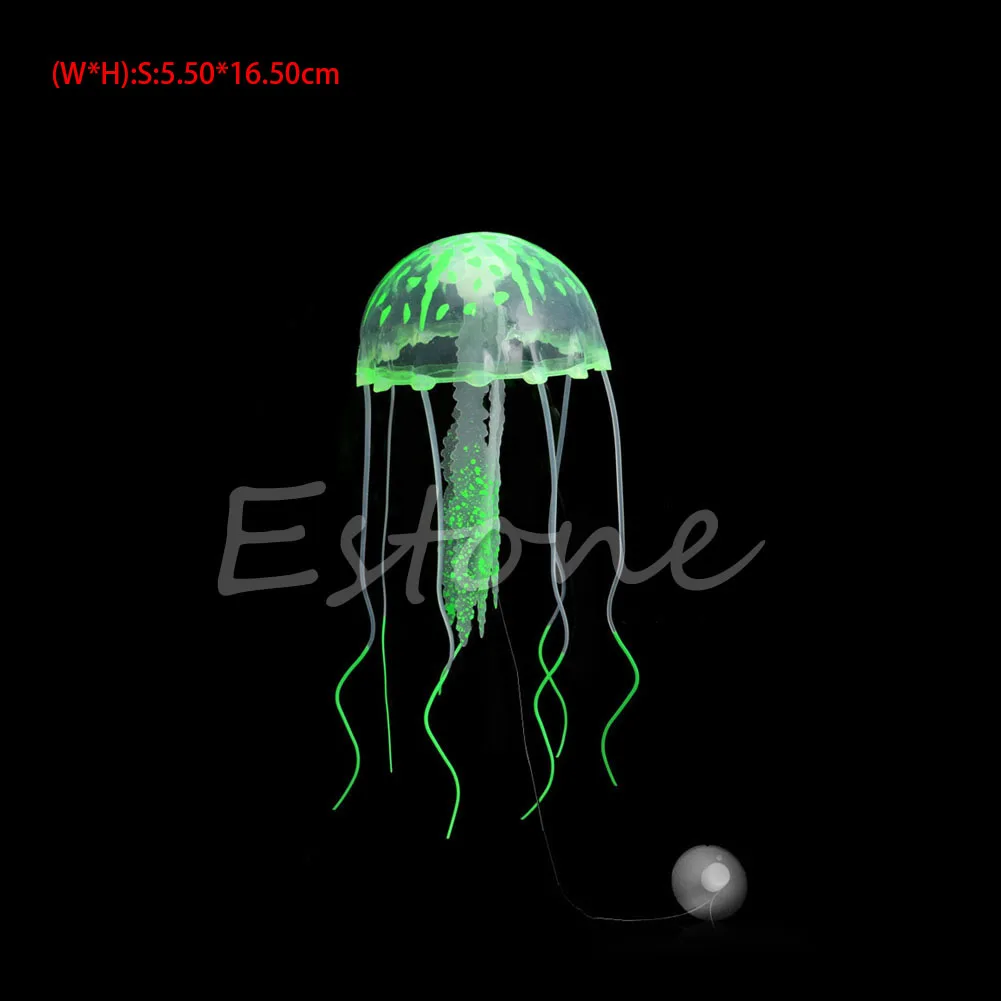 Искусственная Медуза украшение для аквариума светящийся эффект Прямая поставка