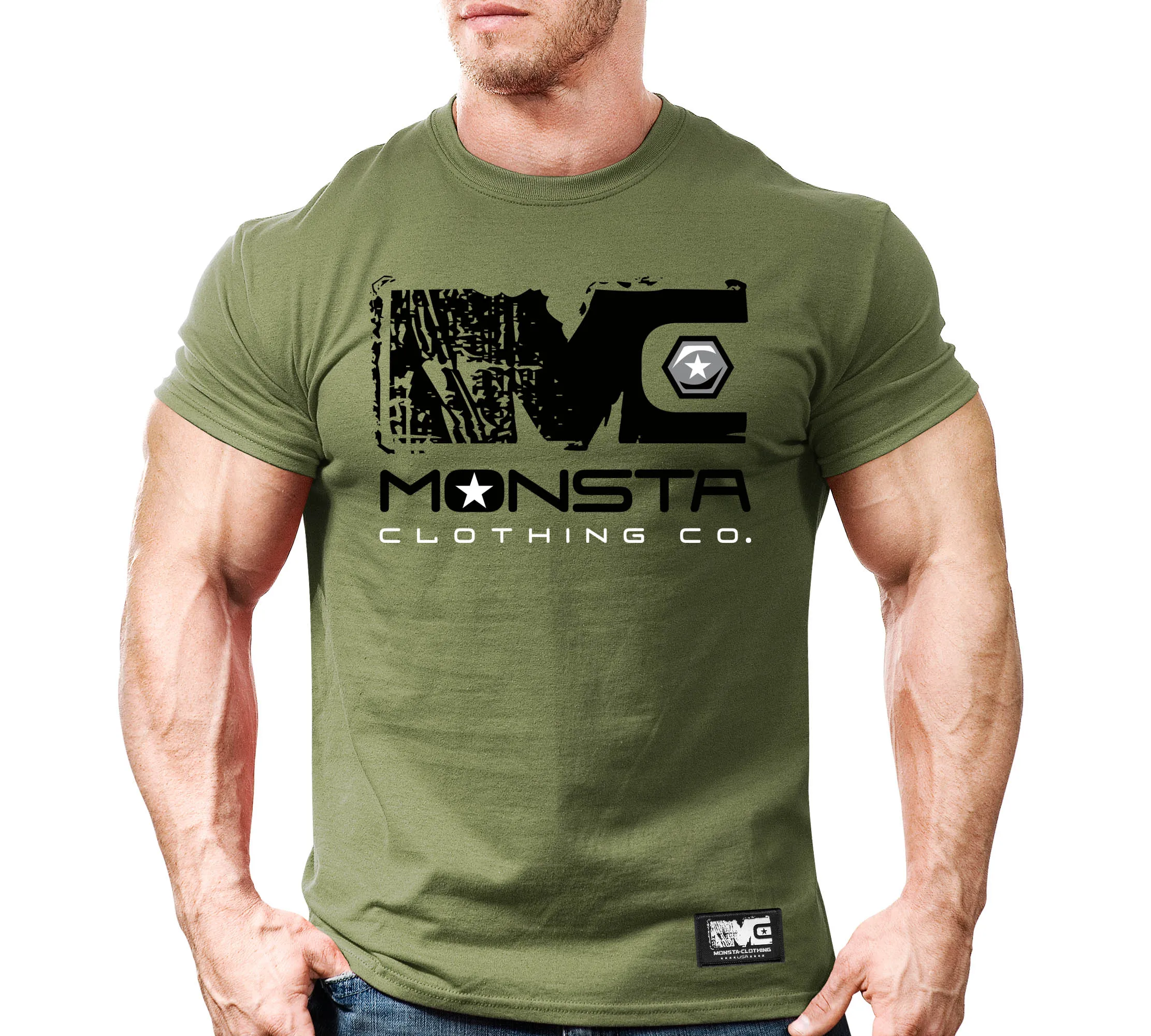 Новая мужская компрессионная обтягивающая футболка для тренажерных залов