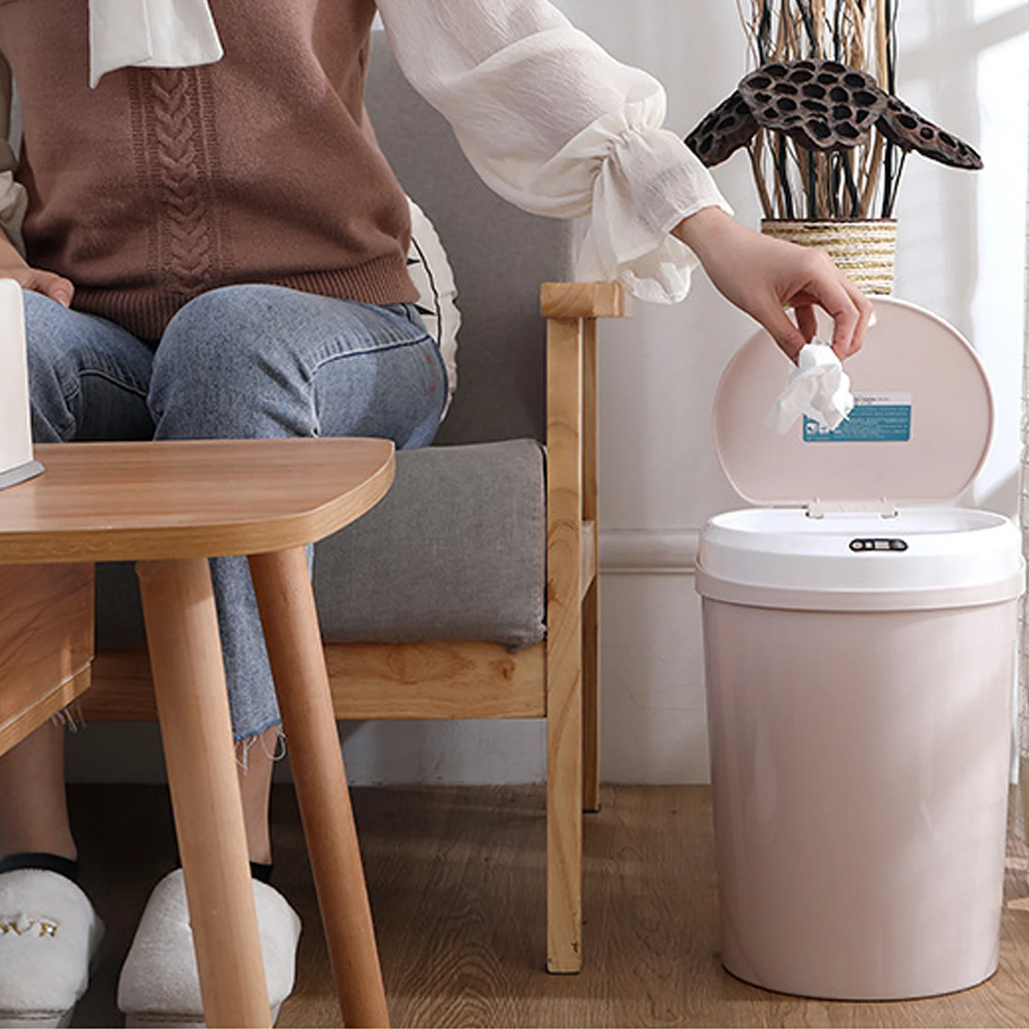 Мусорные баки без прикосновения 12 л/Гал автоматический мусорный бак