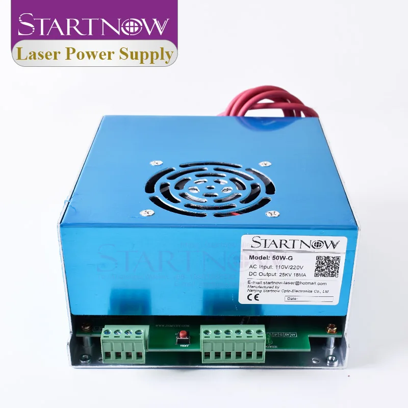 Startnow 50 Вт CO2 Питание MYJG 110V 220V лазерный режущий станок для резьбы по дереву