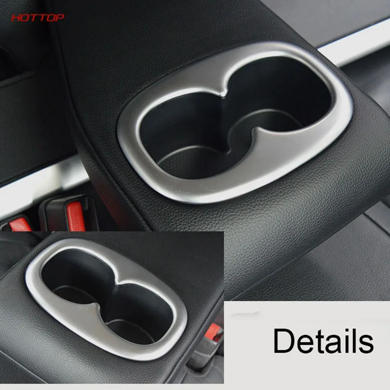 Для Mitsubishi Outlander 2015 2016 держатель стакана для воды из нержавеющей стали