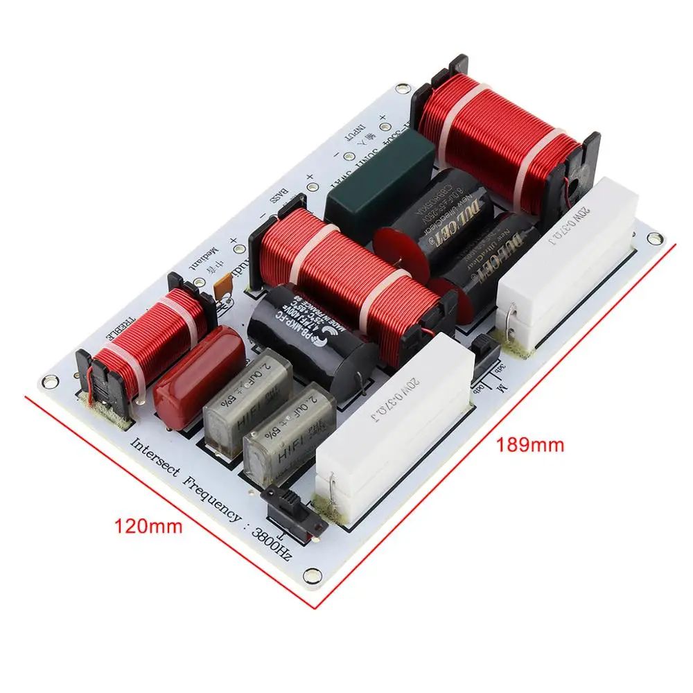 Тройной Средний басовый динамик 350 Вт аксессуары для автомобиля |