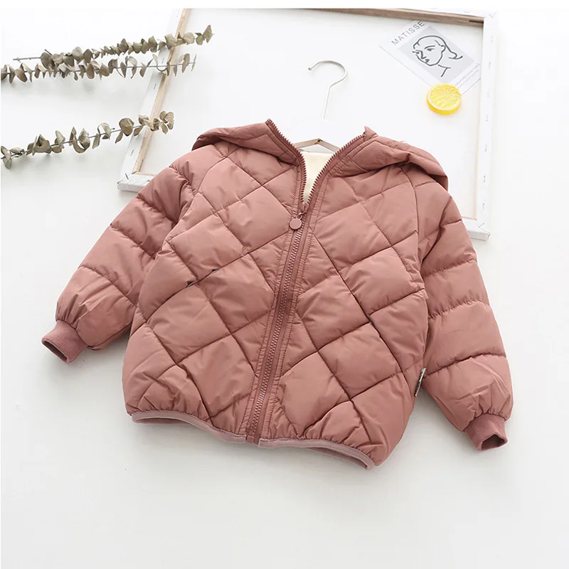 2019 Детская куртка для девочек зимнее пальто детская теплая верхняя одежда с