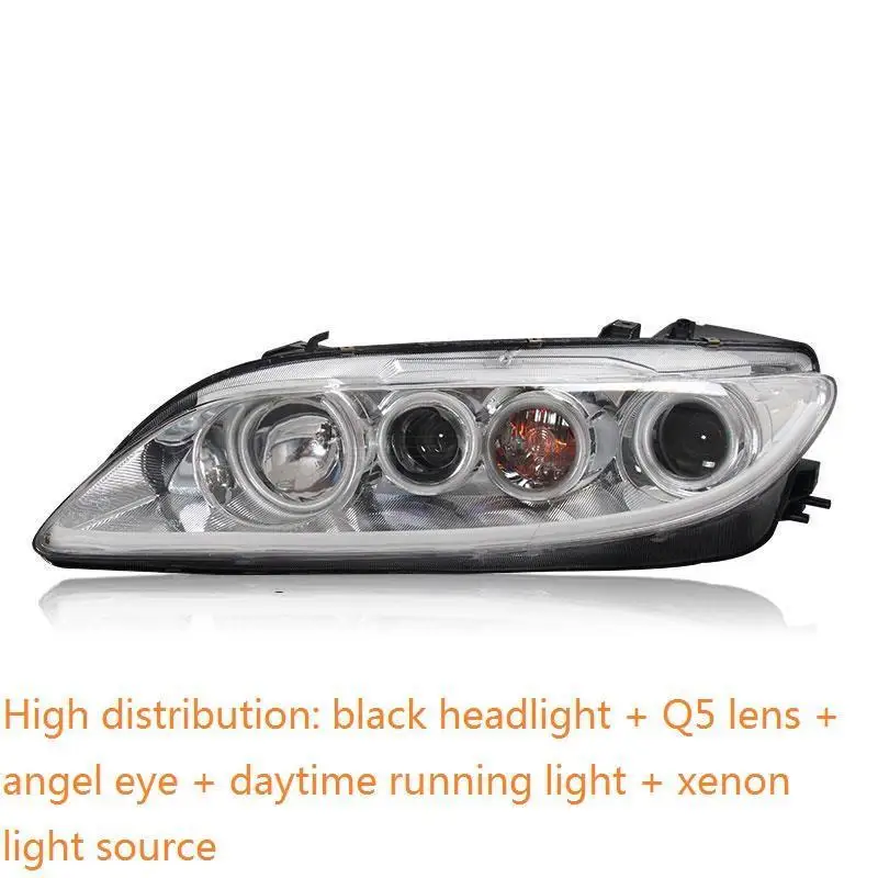 Запчасти для стайлинга фары Luces Led Para авто освещение 04 05 06 07 08 09 10 11 12 13 14 15 Mazda 6|Фара