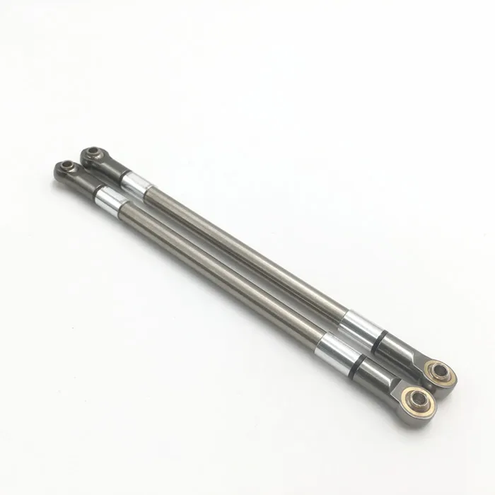 1 шт. тяга из титанового сплава l115мм 120 мм 125 130 Pullrod металлическая тяги для SCX10 D90 RC