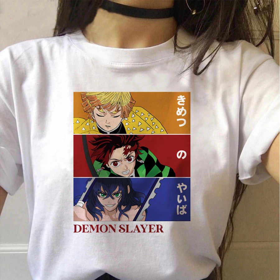 Женская футболка в стиле панк FIXSYS с коротким рукавом и графическим рисунком