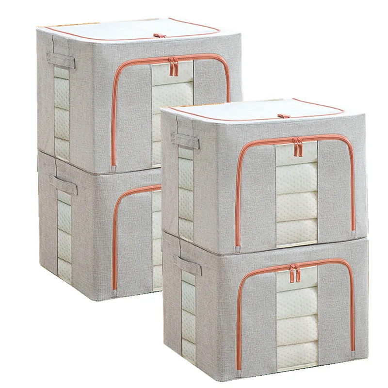 Коробка для хранения одежды из хлопка и конопли приемник одеял коробка ткани