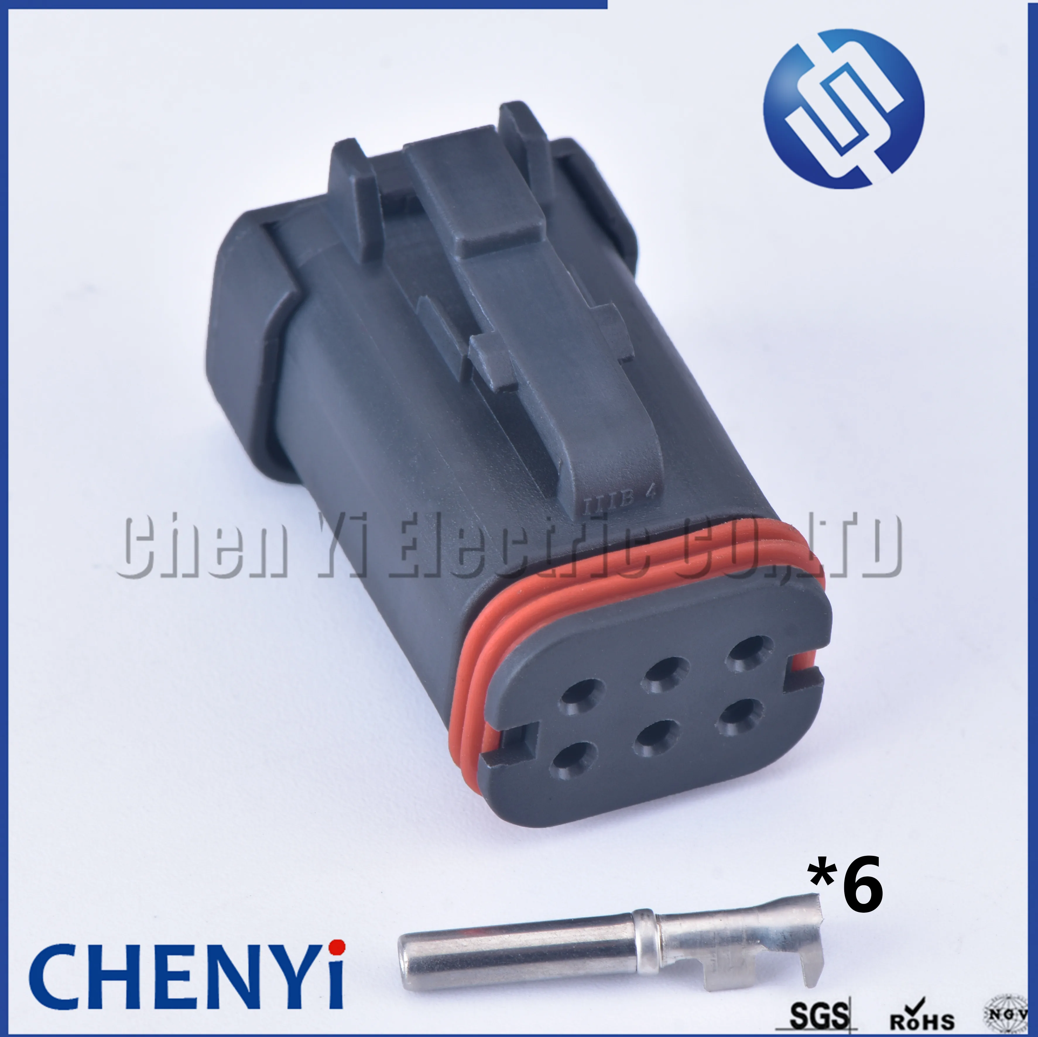 

1 set TE Deutsch 6 Pin female Automotive waterproof connector DT16-6S-KP01 DT series Plug ASM Harness plug
