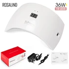 36 Вт профессиональный светодиодный лак для ногтей Ламповые ленты для ногтей УФ гель-лака для ногтей гель лампы акрил леча светильник Спа USB Перезаряжаемые Сушилка для ногтей оборудование