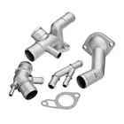 4 шт.компл. 06A121132A Замена для MK4 1,8 T TT Алюминиевый Комплект для обновления фланца охлаждающей жидкости двигателя