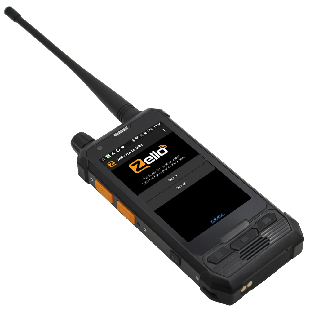 4G LTE сеть рация телефон Zello PTT смартфон 5 Вт Аналоговый и DMR UHF 400-470 МГц двухстороннее радио