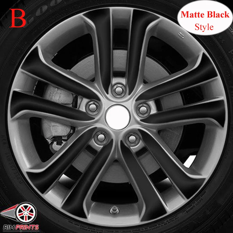 3D 4D углерода/матовая/глянцевый черный наклейки для колес автомобилей NISSAN JUKE F15 2011