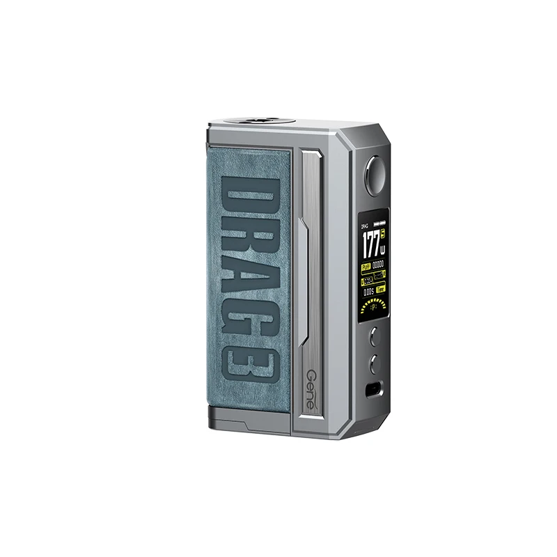 Оригинальный VOOPOO Drag 3 Mod 177W TC MOD Type-C 510 Thread Питание от двойной батареи 18650
