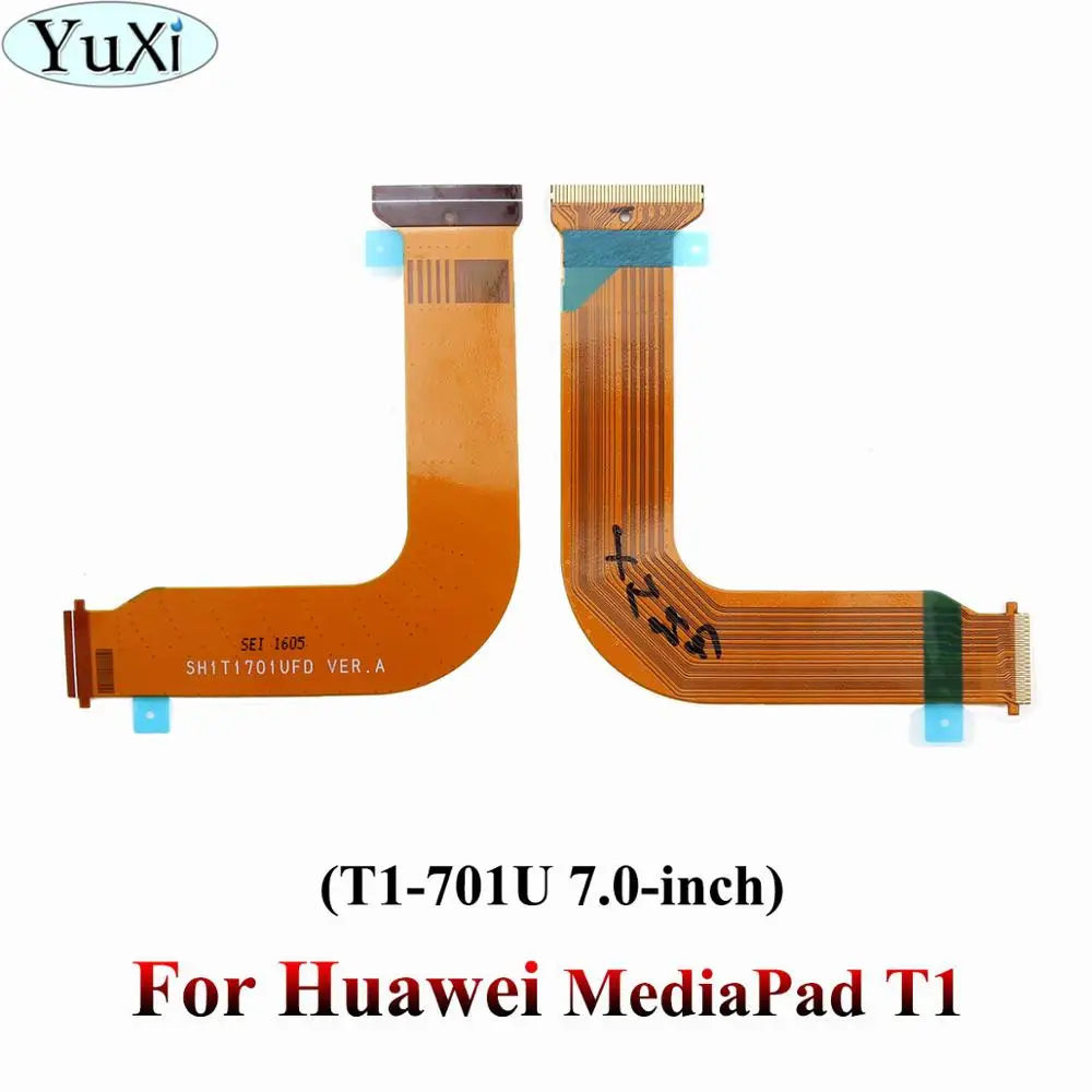 T1 T1-701U Юйси для huawei MediaPad M2 M3 lite T1-821W T1-823L T1-701U BG2-W09 BG2-U01 ЖК-дисплей материнская плата дисплей разъем шлейф - Цвет: T1 T1-701U