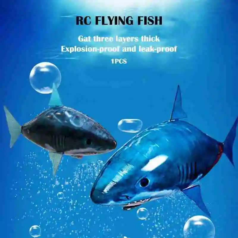 DIY надувные дистанционного Управление Акула Игрушки для плавания прочный
