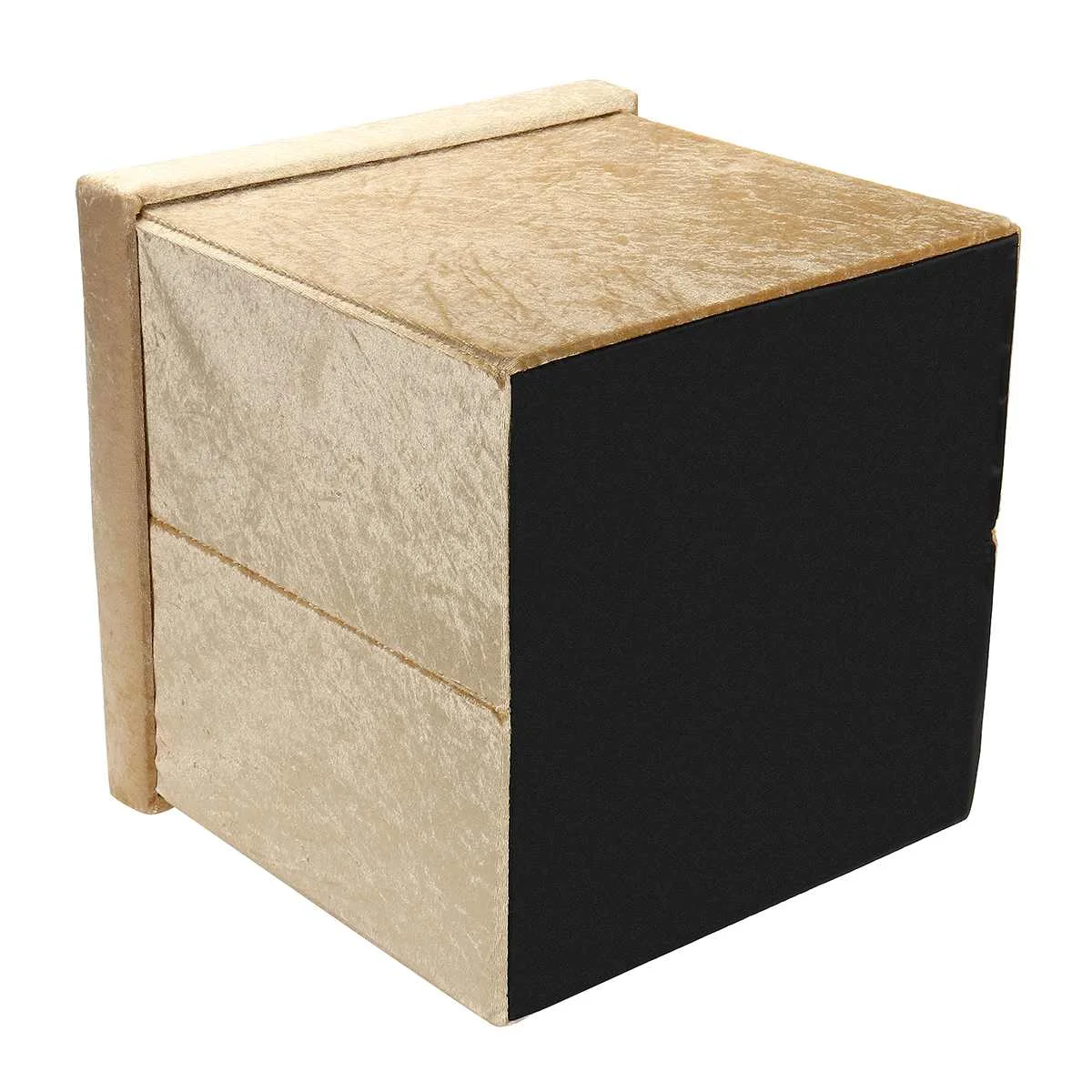 Квадратный складной табурет для хранения фланелевый стул ног маленькая коробка