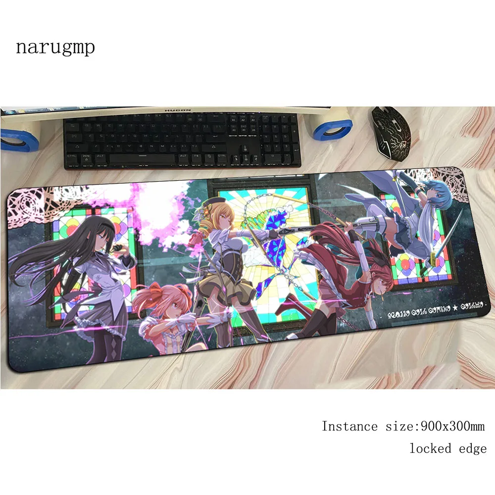 Коврик для мыши Homura Akemi Персональный Игровой в виде нетбука большой коврик из