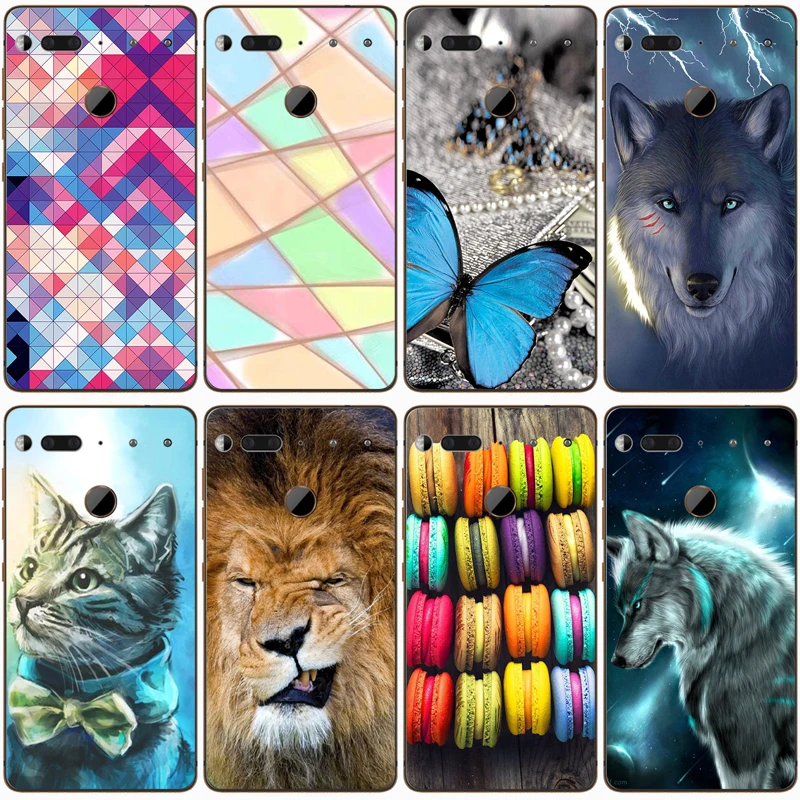 Модная мягкая силиконовая Задняя накладка из ТПУ чехол для эфирного телефона PH-1