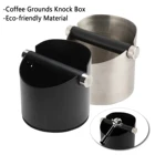 Противоскользящая мусорная корзина для кофе, мусорная корзина со съемной противоударной штангой для бариста, противоскользящая Противоударная впитывающая коробка для эспрессо