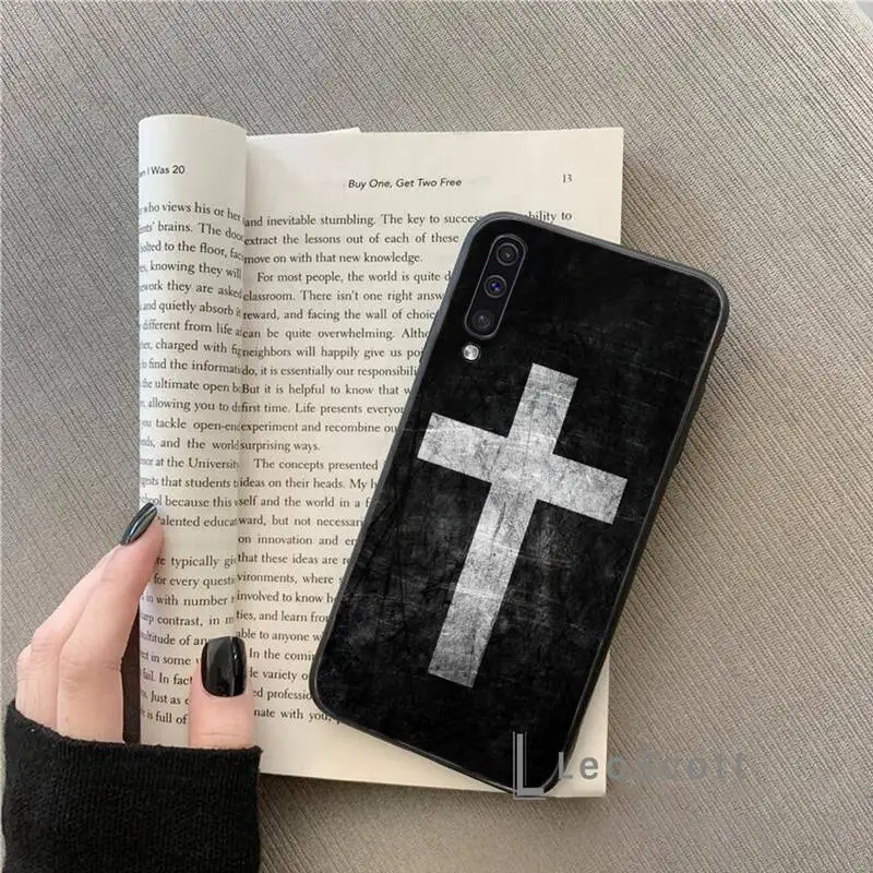

Faith Christian Religious Jesus Phone Case For Samsung A40 A50 A71 A8 A10 S7 S8 S10 S20 Fe note 10 plus