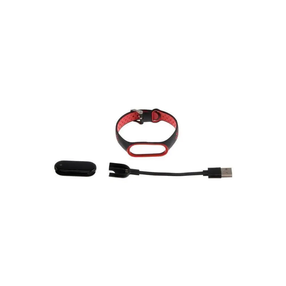 Фитнес-браслет Smarterra Fitmaster TON 0.96” TFT IP65 NFC 90 мАч чёрно-красный 5600706 | Электроника