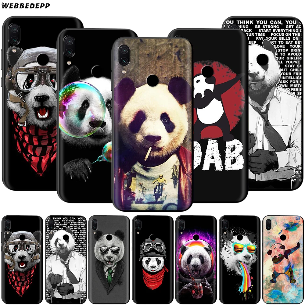 Чехол Panda Dab для Xiaomi Redmi Note 8 MI 3 6 9 A1 A2 A3 8A 6X 9T CC9 Lite SE Pro Max F1 10|Бамперы| |