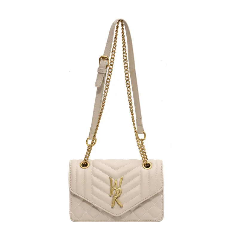 

Branded Women's Shoulder Bags 2020 Denim Quality Thick Metal Chain Shoulder Purses And Handbag Women Clutch Bags Ladies Hobo Bag