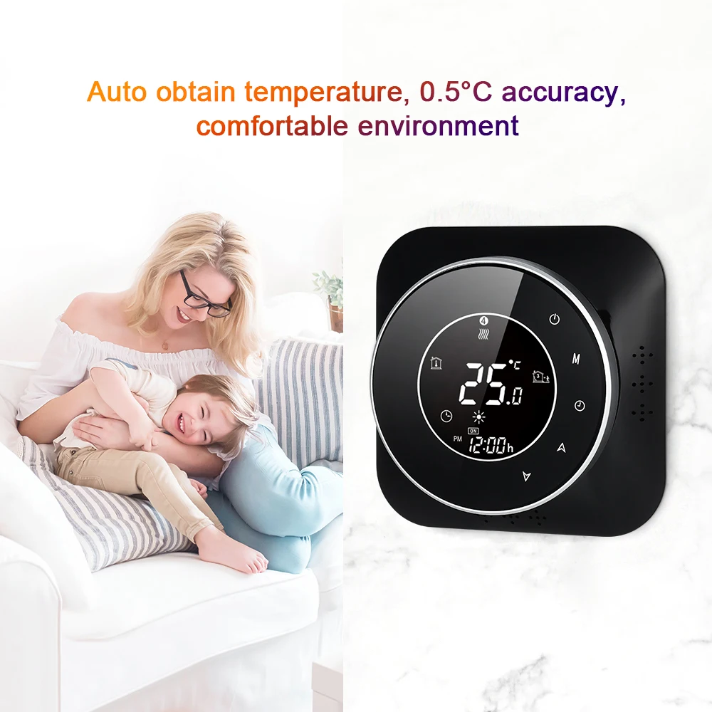 

WiFi Smart Thermostat Electric floor Heating Water/Gas Boiler Temperature Remote Controller for Amazon Echo Google Home Alexa
