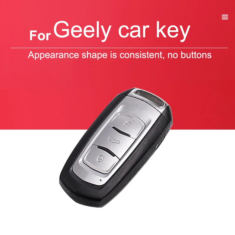 Чехол для автомобильного ключа ABS Geely Emgrand X7 EX7 SUV GT GC9 borui GE Atlas Boyue EC718 EC715 Global Hawk GX7 GC7