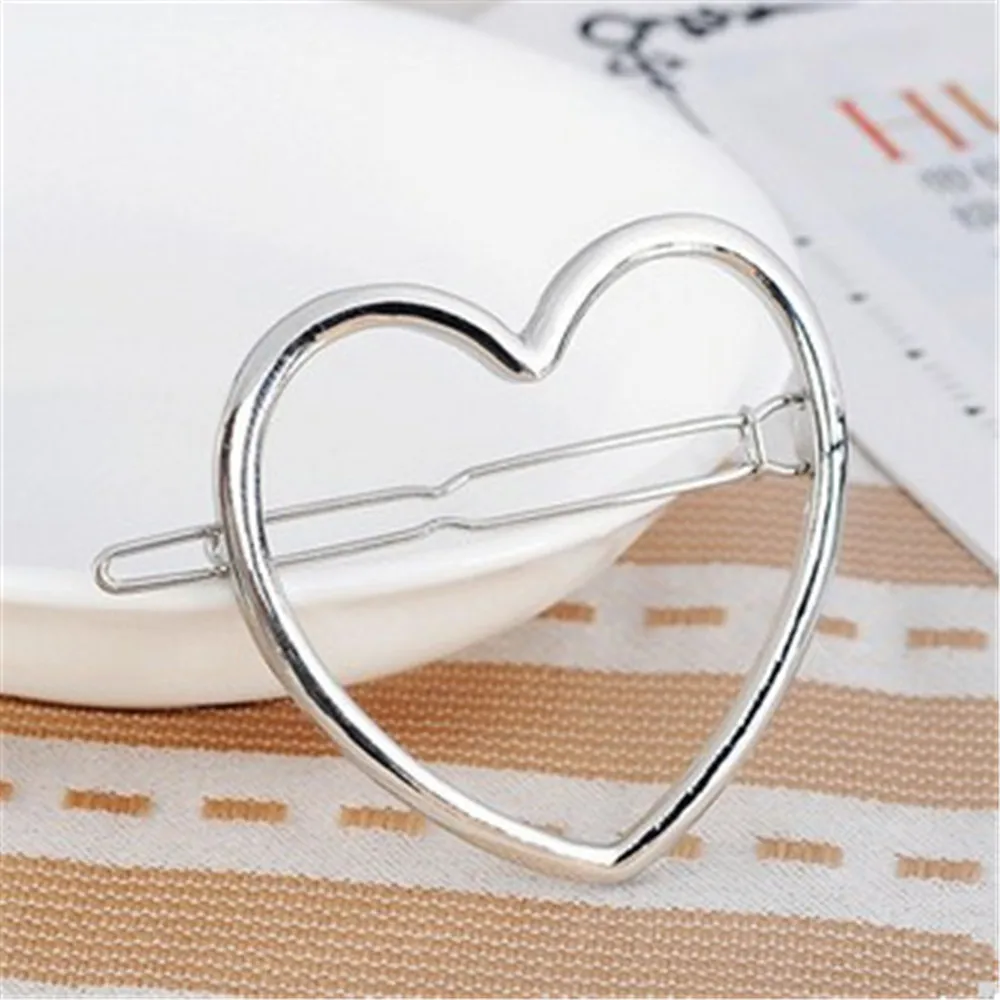 

1 PC New Fashion Women Girls Hairpins Girls Star Heart Hair Clip Delicate Hair Pin Hair Decorations Jewelry Accessories
