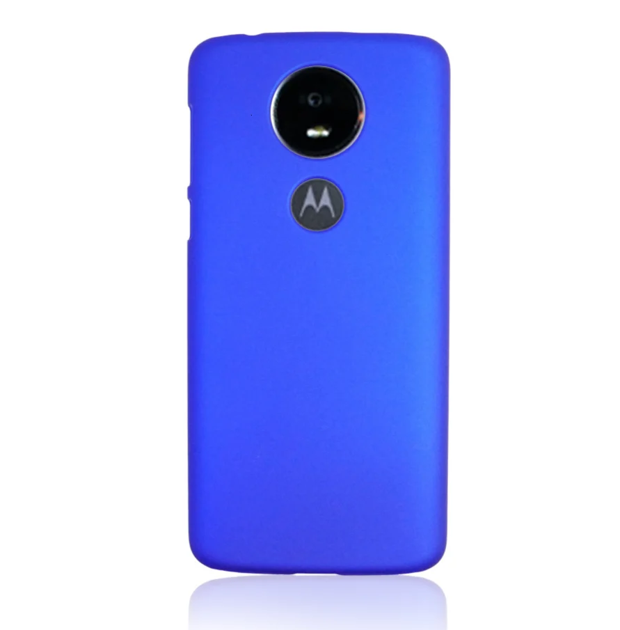 Матовый Противоскользящий чехол для телефона Motorola Moto G6 G7 E5 Z3 Play Plus One power Pc твердый