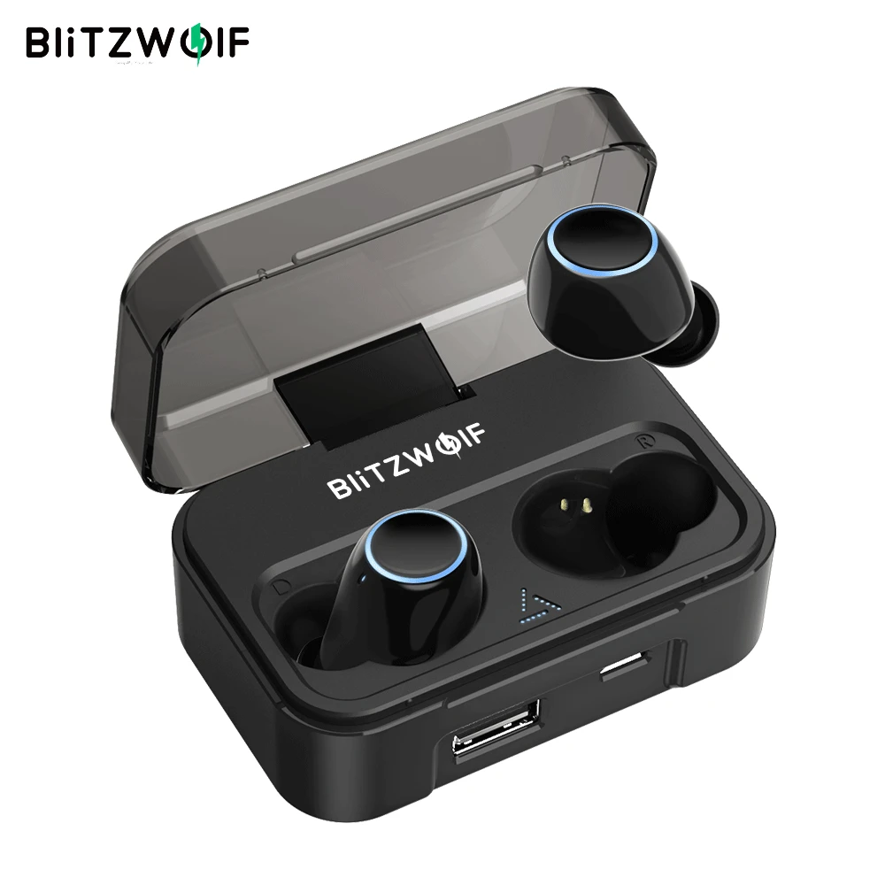 Blitzwolf BW FYE3 сенсорный Управление bluetooth V5.0 наушники вкладыши TWS True Беспроводной