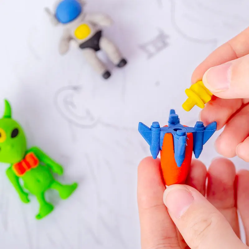 Кавайные канцелярские принадлежности 4 шт./компл.|rubber eraser|eraser kawaiischool supplies |