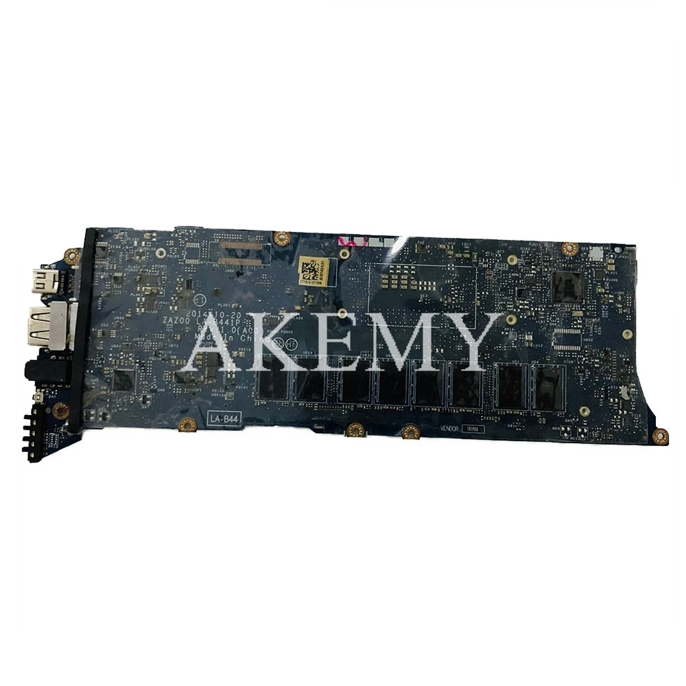 Online ZAZ00 LA-B441P Motherboard Für For DELL XPS 13 9343 Laptop Motherboard CN-0WF2C3 0WF2C3 I5-5200U CPU 8GB RAM Original Getestet