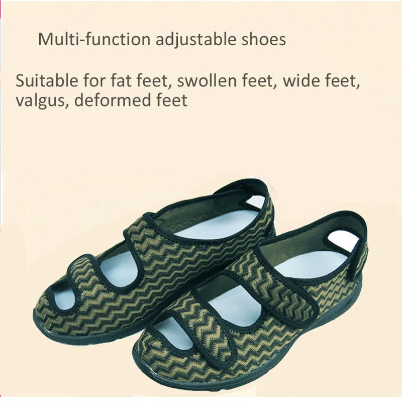 Fat Feet Wide Shoes Men And Women Spring summer Single Edema Diabetes Foot Deformation | Бытовая техника