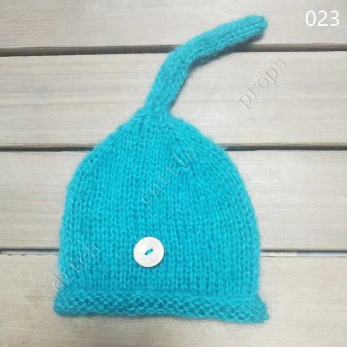 Handcraft Baby hand Knit Mohair Bonnet Photography Props. prop.on Shower Gift | Детская одежда и обувь